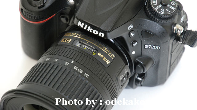 広角レンズ 10-24mm ニコン D7200